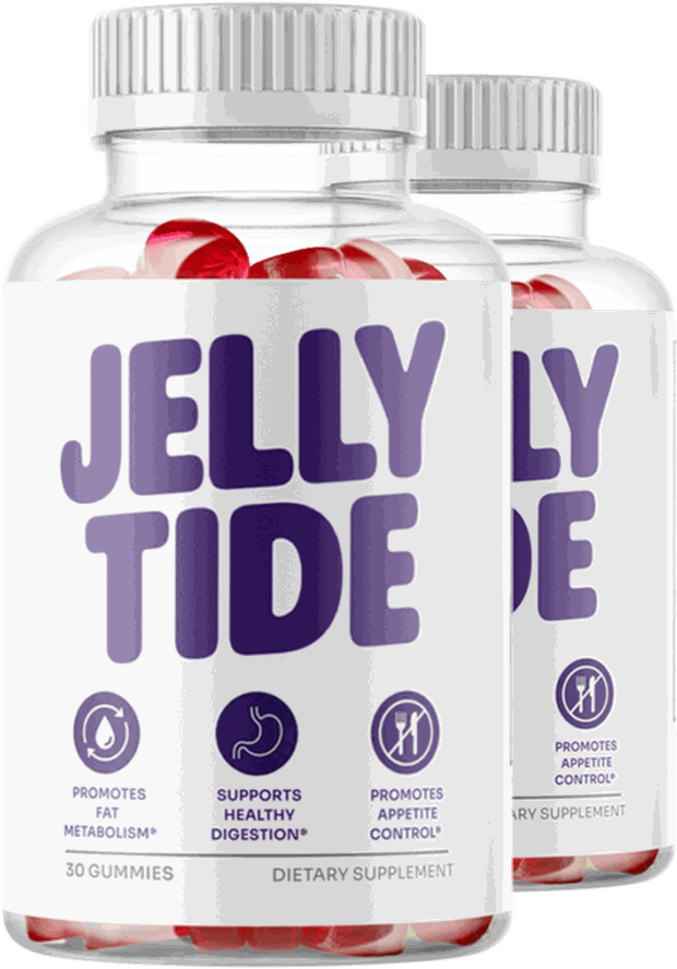 Two JellyTide bottles, 60 day supply